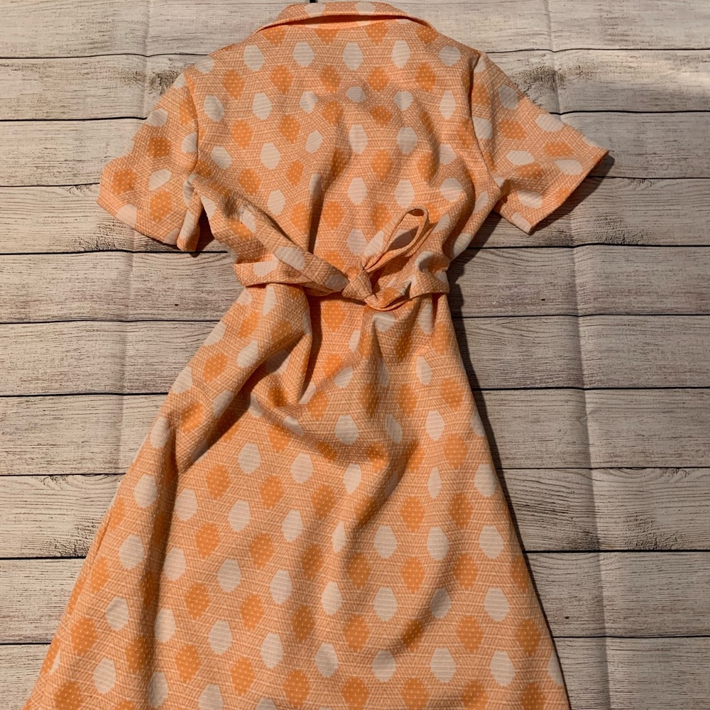 🔥Host pick🔥Vintage coral polka dot dress - Picture 8 of 16